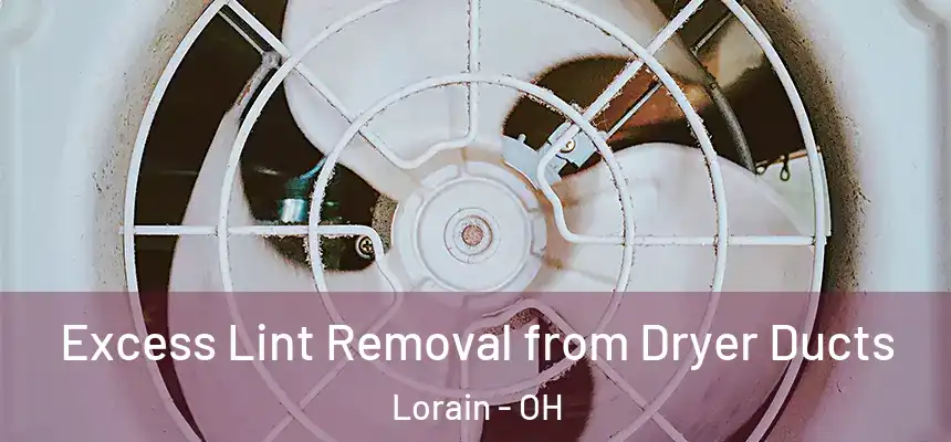 Excess Lint Removal from Dryer Ducts Lorain - OH